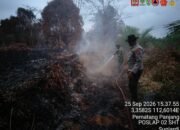 SATGAS KARHUTLA GERAK CEPAT TANGANI TITIK API DI KARTIKA BHAKTI