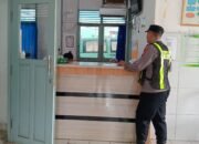 Polsek Kapuas Barat Gelar Patroli Objek Vital di UPT PKM Mandomai Jaga Kondusifitas Pelayanan Kesehatan