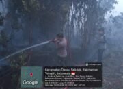 MEDAN SULIT DAN LAHAN GAMBUT, SATGAS KARHUTLA KEMBALI TANGANI 5 HEKTARE LAHAN DI ASAM BARU