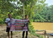Mitigasi Karhutla Sejak Dini, Personel Polsek Rungan Masifkan Sosialisasi Maklumat Kapolda Kalteng
