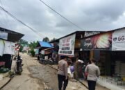 Kawal Objek Vital, Personel Polsek Kahut Pastikan Keamanan Perbankan dan Pasar Tetap Kondusif