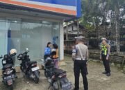 KRYD Polres Gunung Mas Sambangi Gereja, Perbankan dan Pasar, Jaga Kamtibmas Kuala Kurun