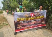 SOSIALISASI PENEBANGAN HUTAN SECARA LIAR (ILEGAL LOGING) OLEH PERSONIL POLSEK PULAU PETAK