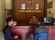 Polsek Kapuas Barat Hadirkan Pelayanan Administrasi, Pengurusan SIK dan SKTLK Dilayani di Mako