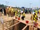 Bersama Bupati, Kapolres dan Kajari Gunung Mas Hadiri Ground Breaking 50 Rumah Khusus Di Tumbang Sepan