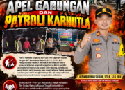 SINERGITAS TNI POLRI DAN MPA, POLSEK KAPUAS TENGAH PATROLI BERSAMA CEGAH KARHUTLA DI WILKUM KEC. KAPUAS TENGAH DAN KEC. PASAK TALAWANG