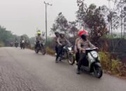 Polsek Manuhing Patroli Wilayah Rawan Karhutla, Edukasi Warga Tumbang Jalemu
