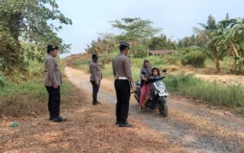 ANTISIPASI TITIK API, PERSONEL POLRES SERUYAN PERKUAT PATROLI DI KUALA PEMBUANG