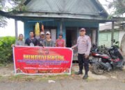 Mempererat Silaturahmi dan Menjaga Kamtibmas, Polsek Kapuas Barat Gelar “Minggu Kasih” Bersama Warga Mandomai